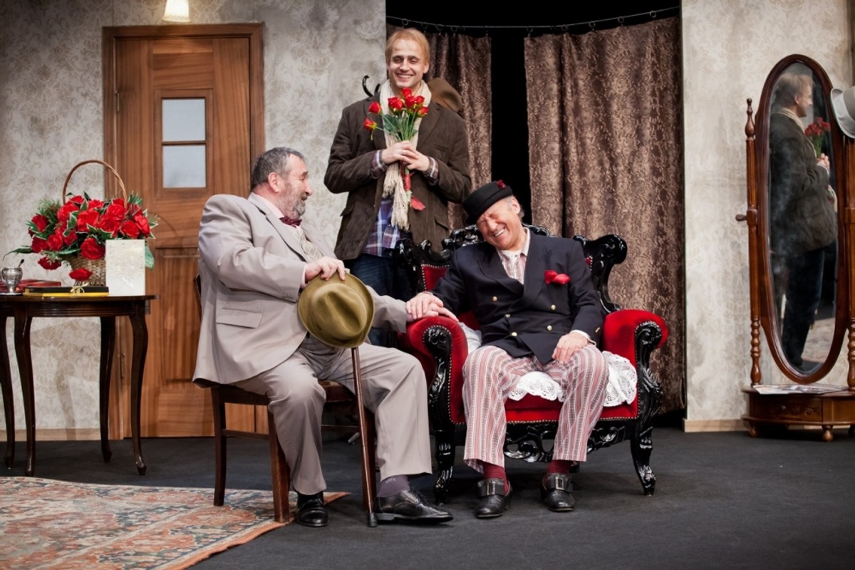 Neil Simon "Słoneczni chłopcy" - reż. Olga Lipińska, Fot. Jarosław Niemczak/Teatr 6.piętro