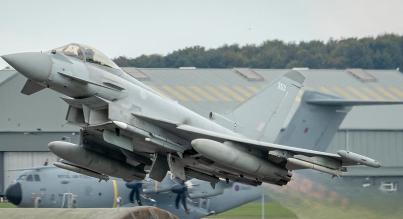 UK set to deploy RAF Typhoon jets to defend Saudi Arabia days after ...