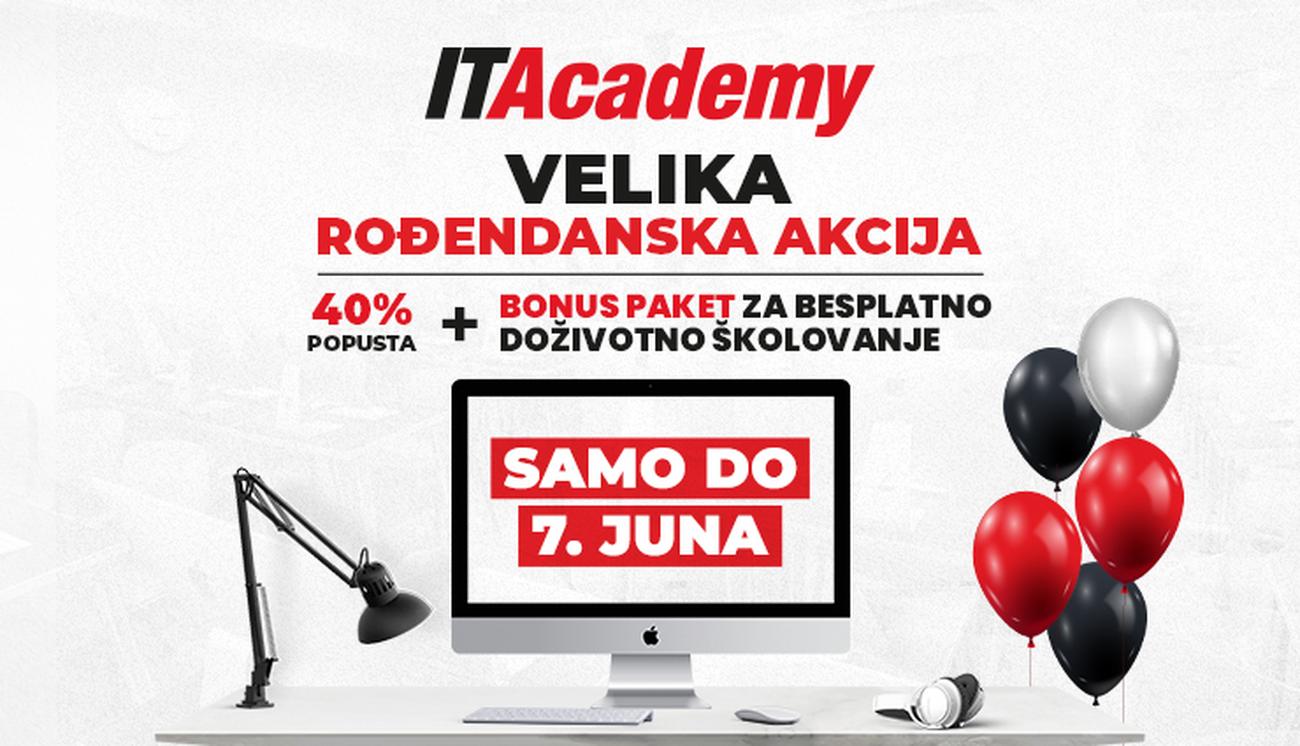 Samo Do Sutra Itacademy Vam Poklanja čak 40 Popusta Za Svoj Rođendan Blic 4618