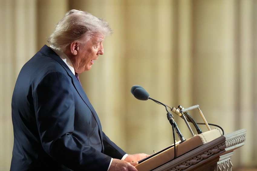 Donald Tramp održao govor na sahrani Lindzija Grejema