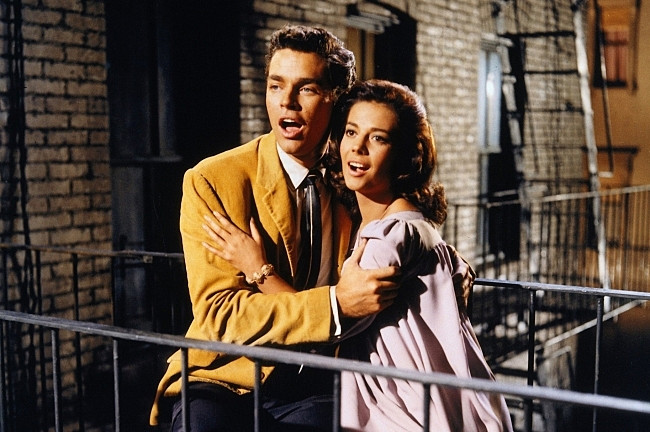 Natalie Wood jako Maria w filmie "West Side Story"