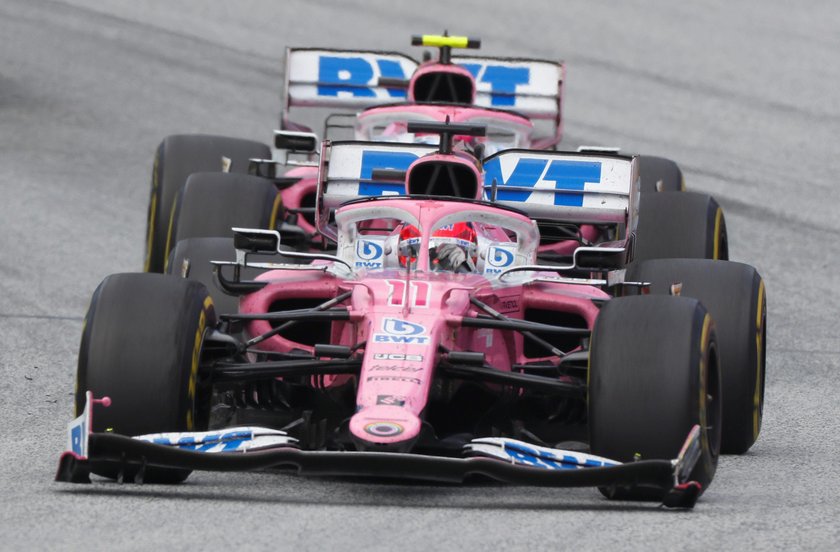 Sergio Perez w izolacji przed Grand Prix Wielkiej Brytanii