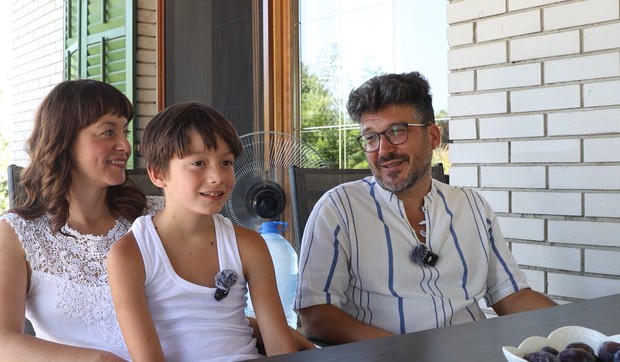 Lana Šepelj Košarčić, Aleksandar Košarčić i Maksim Košarčić