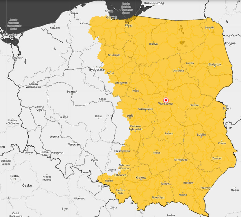 Ostrzeżenia przed oblodzeniem obowiązują głównie we wschodniej Polsce
