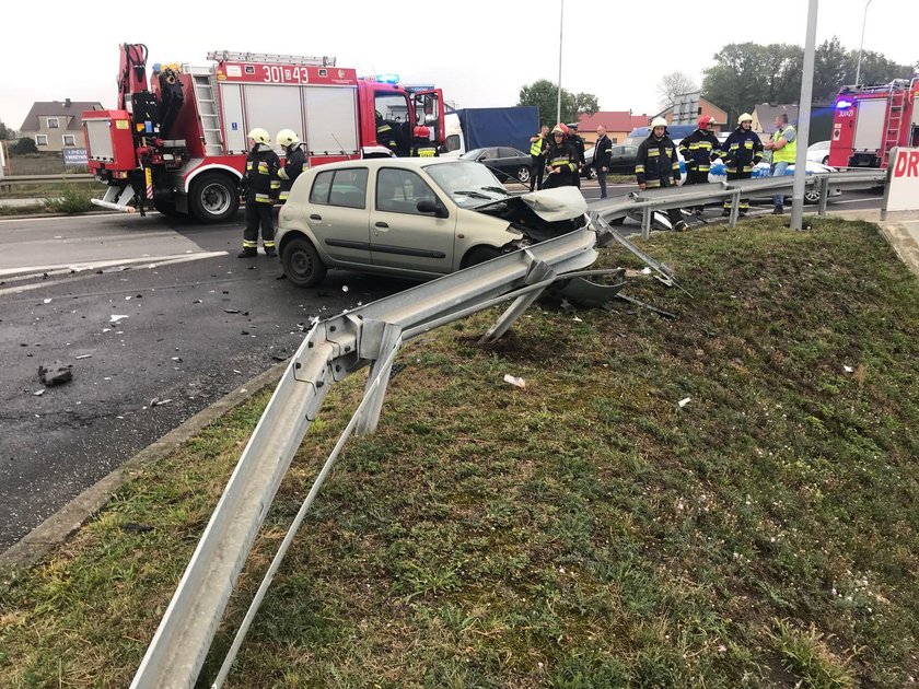 Wypadek na obwodnicy Opola