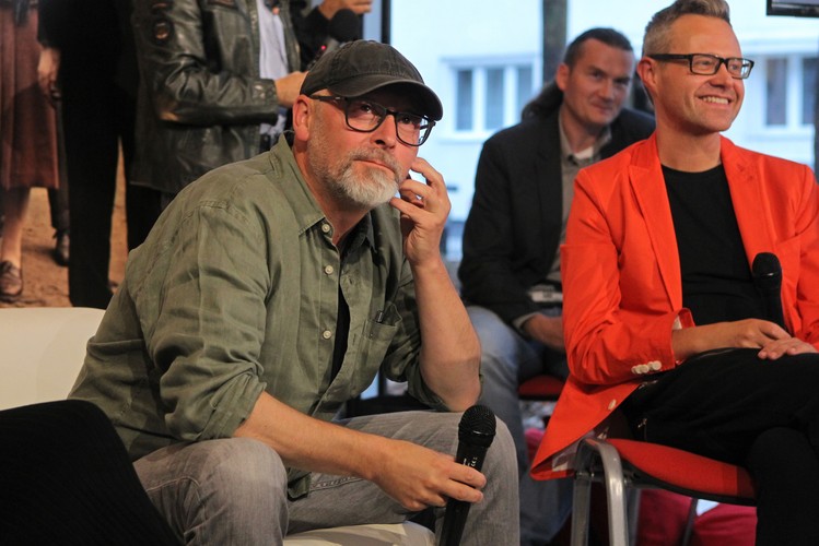 Wojciech Smarzowski i Łukasz Maciejewski w Gdyni