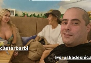 Ana Nikolić u bizarnom društvu