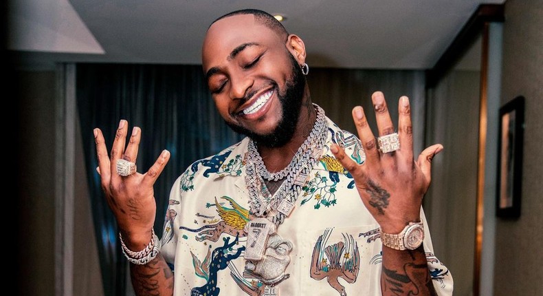 Nigerian music star Davido [Instagram/Davido]