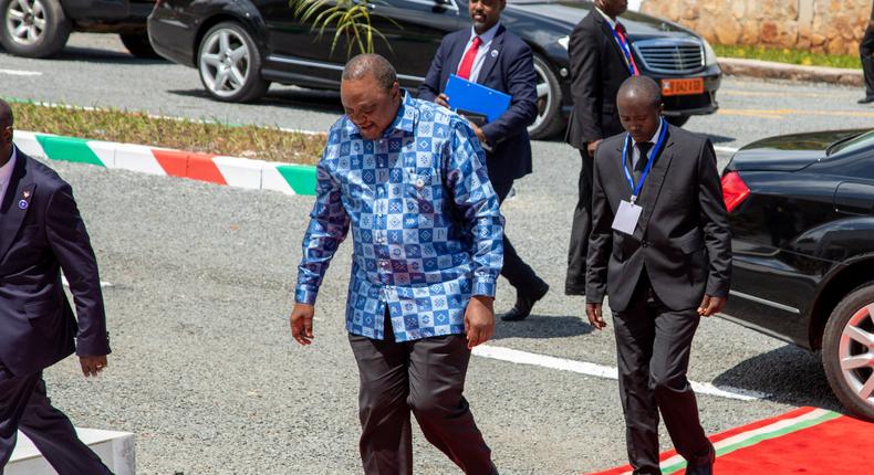HE (Rtd) Uhuru Kenyatta at the 11th Summit of the Regional Oversight Mechanism of Peace, Security and Cooperation framework for DRC on May 6, 2023