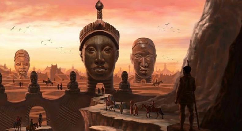 Ile Ife is also famous for its artwork [Africanhistory]