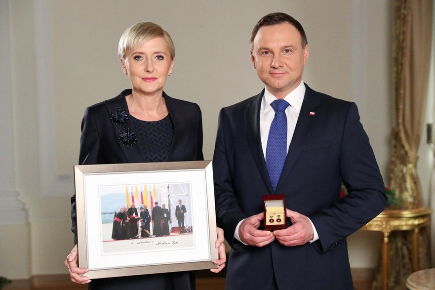 Agata i Andrzej Duda