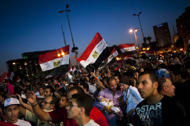 Protesty na placu Tahrir