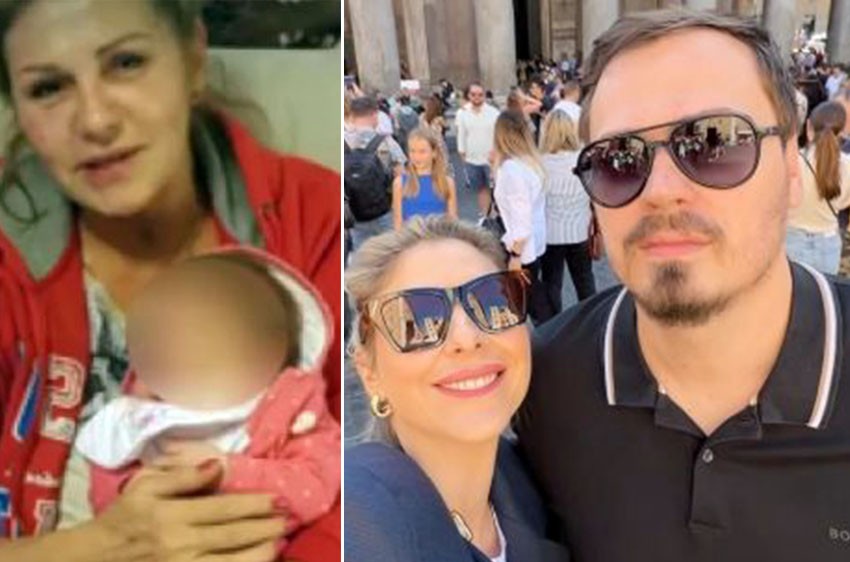 Kristina sa mužem