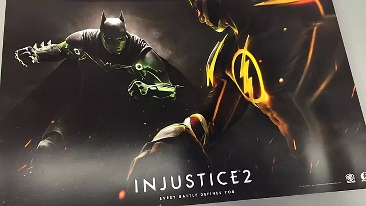 Wyciekła promocyjna grafika z Injustice: Gods Among Us 2