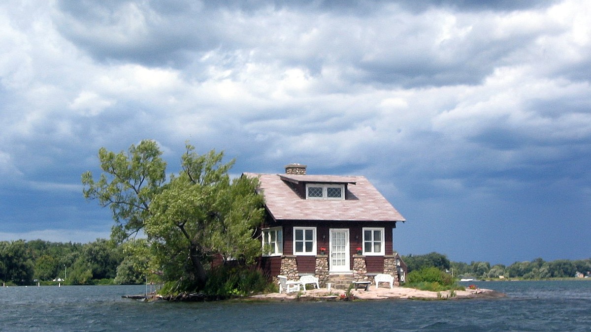 Just Room Enough Island