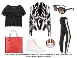 Z treningiem w tle: stylizacje "sport deluxe"