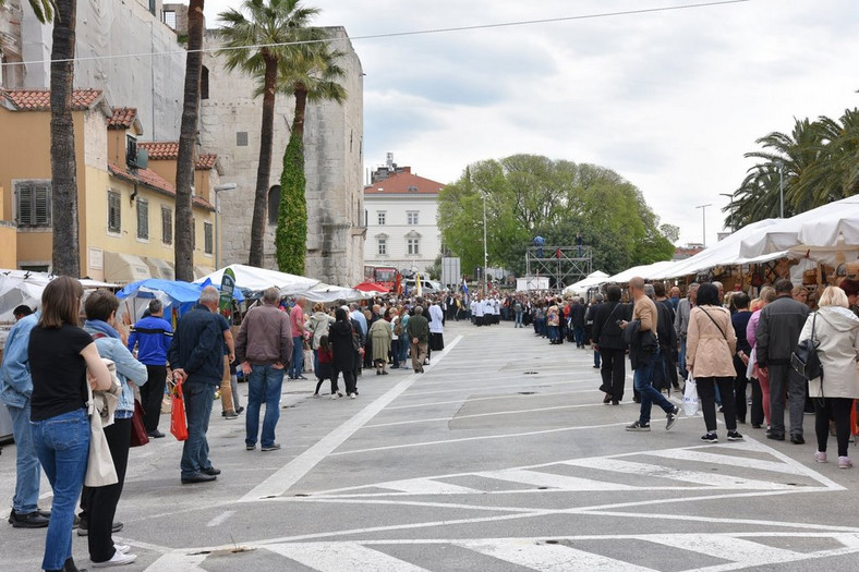 Procesja Dujama  patrona miasta Split 