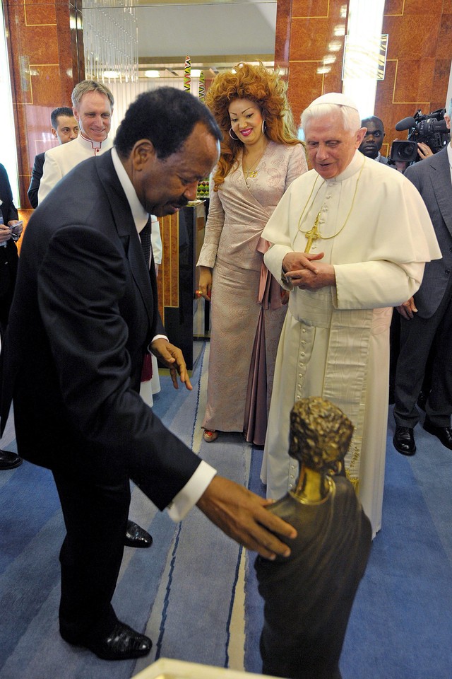 CAMEROON POPE BENEDICT XVI IN AFRICA