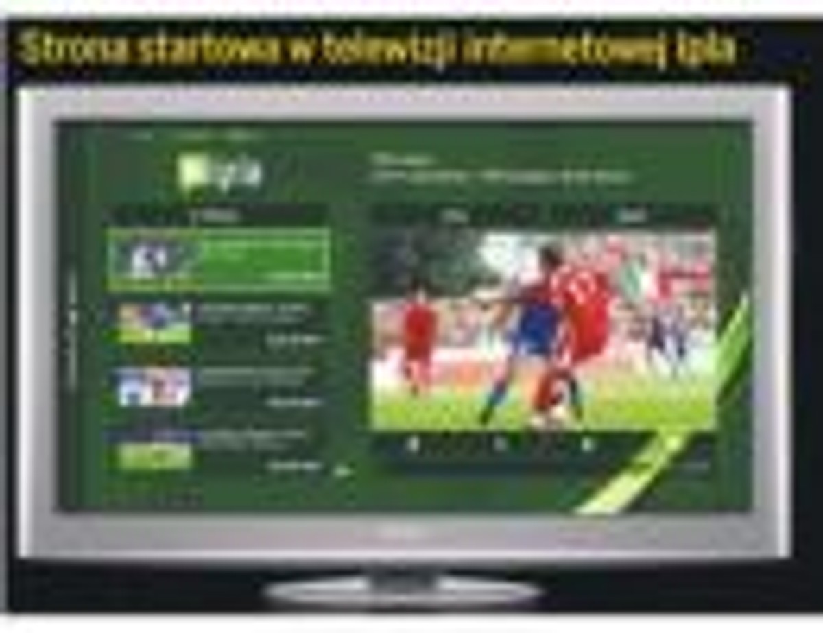 Strona startowa w telewizji internetowej Ilpa