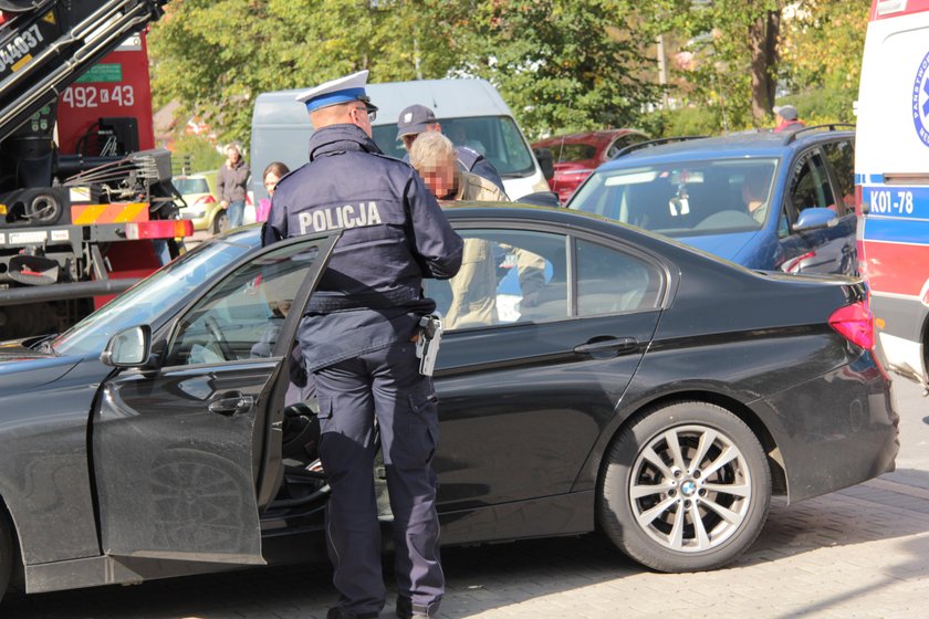 Wypadek w Rabce-Zdrój. Auto wjechało w matkę z dzieckiem