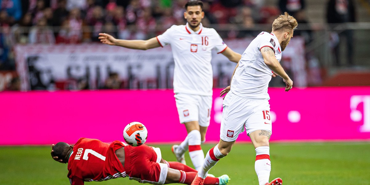 15.11.2021 POLSKA - WEGRY ELIMINACJE MISTRZOSTW SWIATA QATAR 2022 PILKA NOZNA