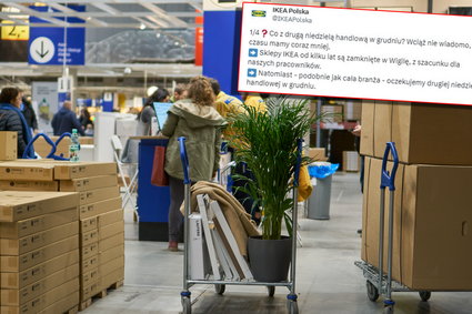 Wielki problem z grafikami w sklepach. Nawet IKEA publicznie naciska na polityków