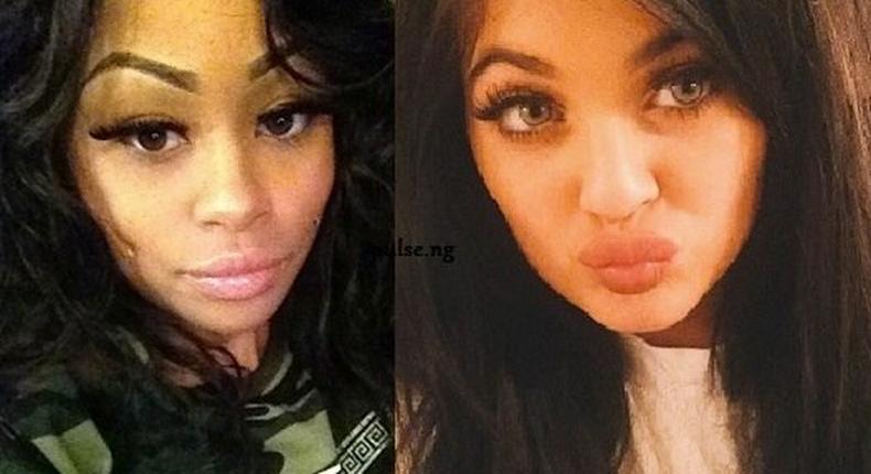 Blac Chyna and Kylie Jenner fight online