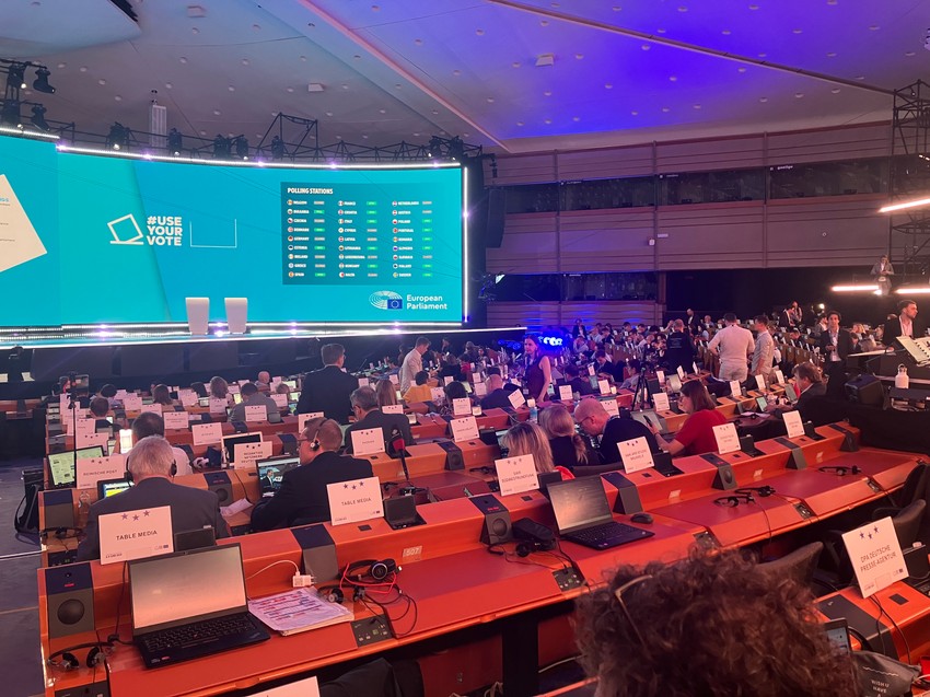 Prostorije za novinare u EP u Briselu