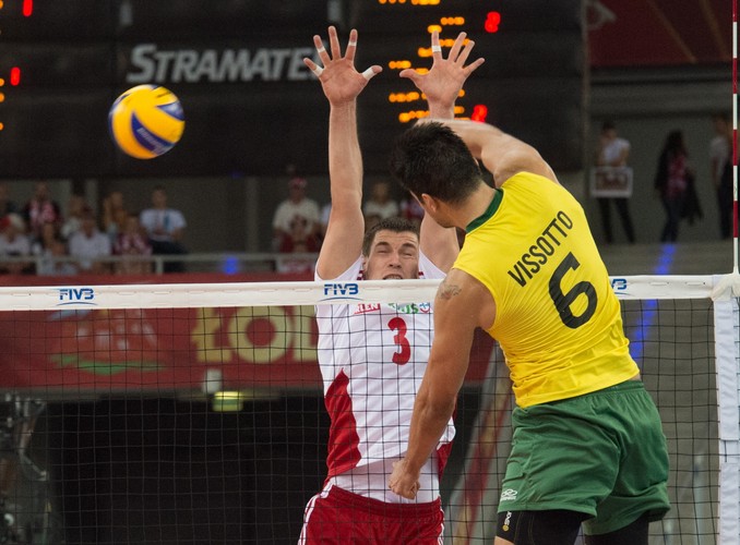 Świetny mecz Wlazłego! Poprowadził Polaków do zwycięstwa nad Brazylią