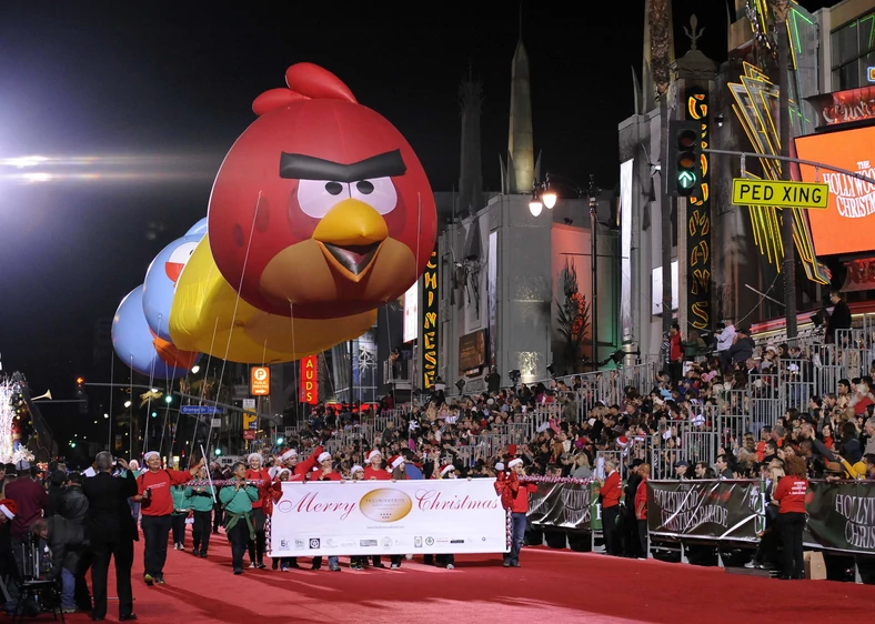"Wściekłe Ptaki" na paradzie w Hollywood