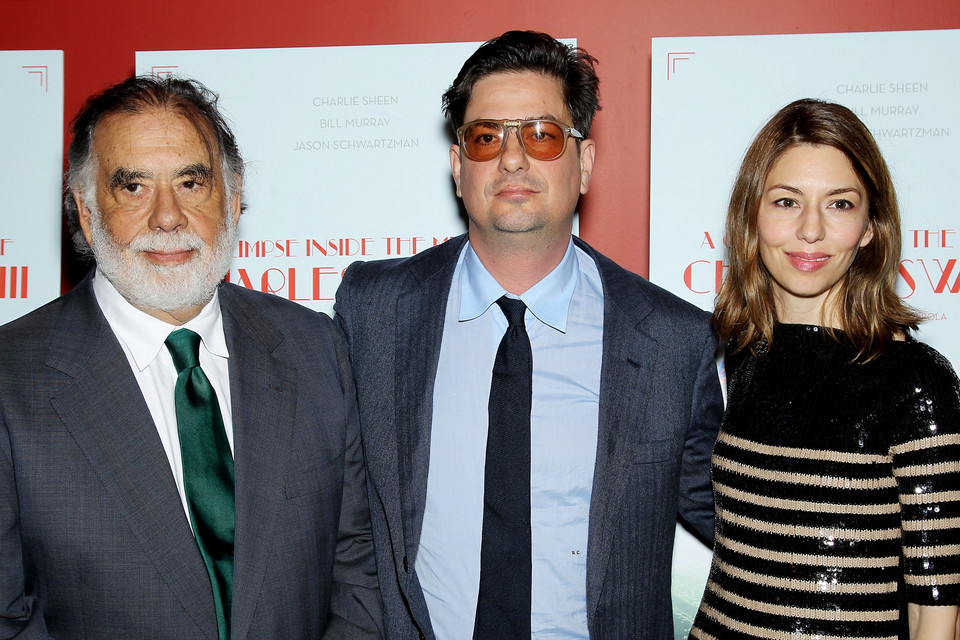 Klany gwiazd Hollywood: rodzina Coppola (na zdjęciu: Francis Ford Coppola, Roman Coppola, Sofia Coppola)