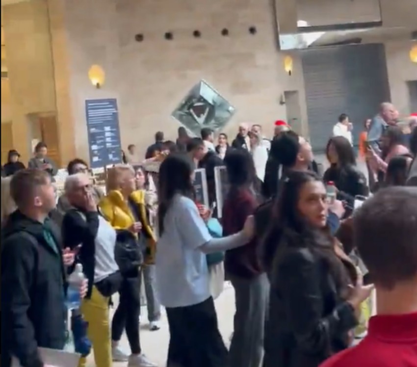 Panika nakon pljačke u Luvru