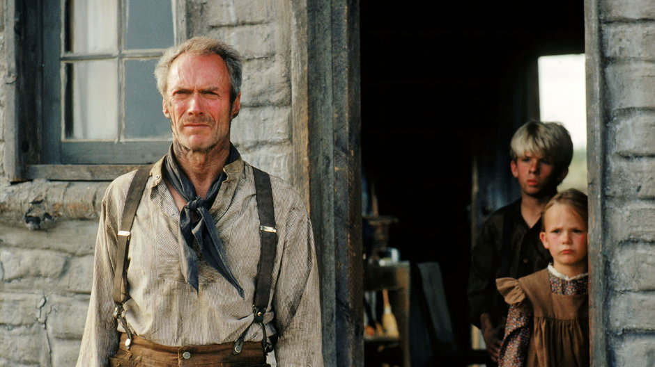 „Bez przebaczenia”, reż. Clint Eastwood (na zdjęciu kadr z filmu), 1992 r