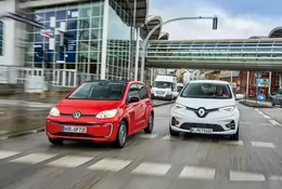 Renault ZOE kontra Volkswagen E-Up! - elektryk w mieście może mieć sens