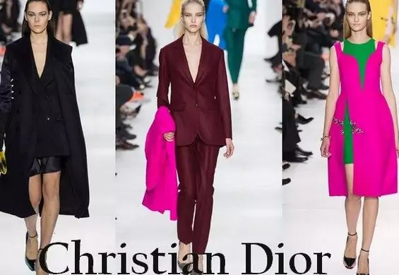 Kontrastowy wybieg, czyli Christian Dior na jesień i zimę 2014/2015