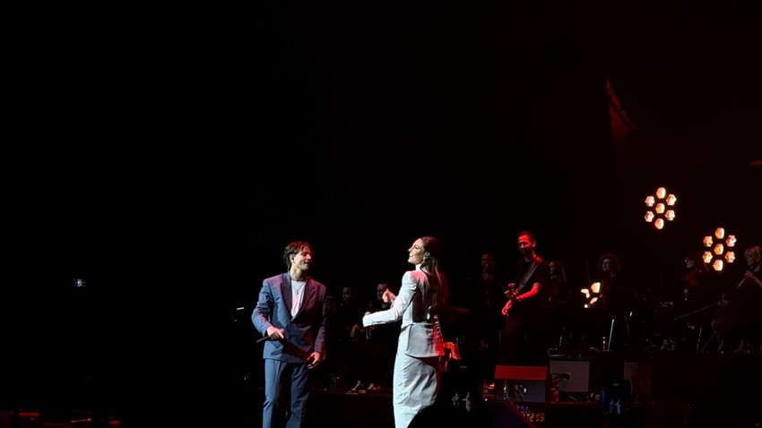 Džejla Ramović na koncertu Jakova Jozinovića