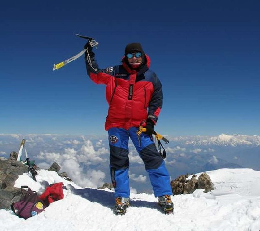 Piękna alpinistka atakuje ośmiotysięcznik