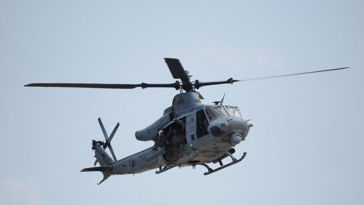 Vrtuľník UH-1Y Venom.