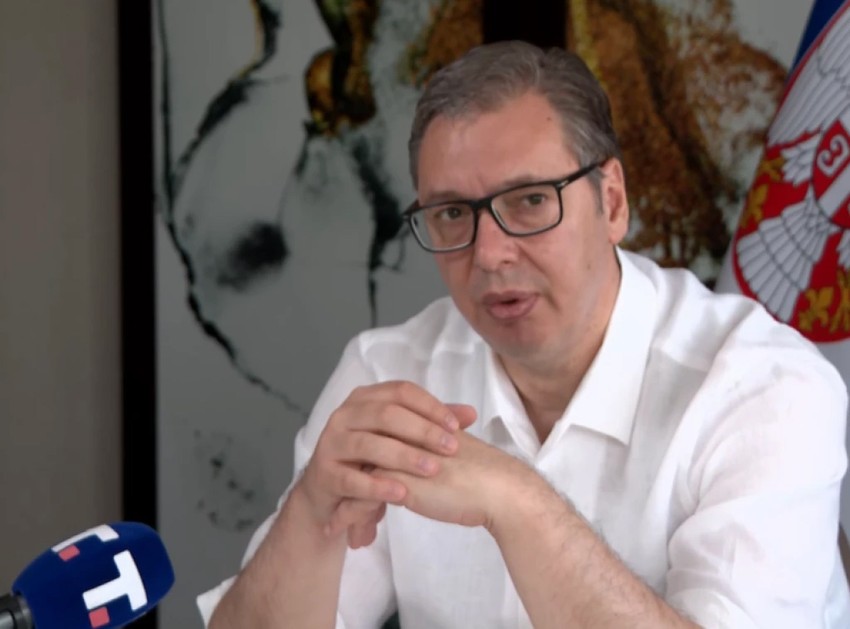 Aleksandar Vučić u Pragu