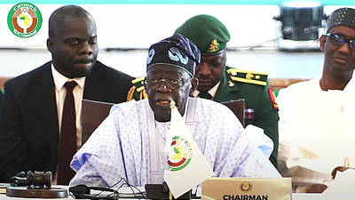 President Bola Tinubu at Second ECOWAS Summit on Niger Coup