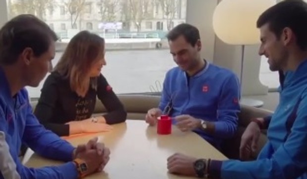 Novak Đoković, Rafael Nadal, Rodžer Federer