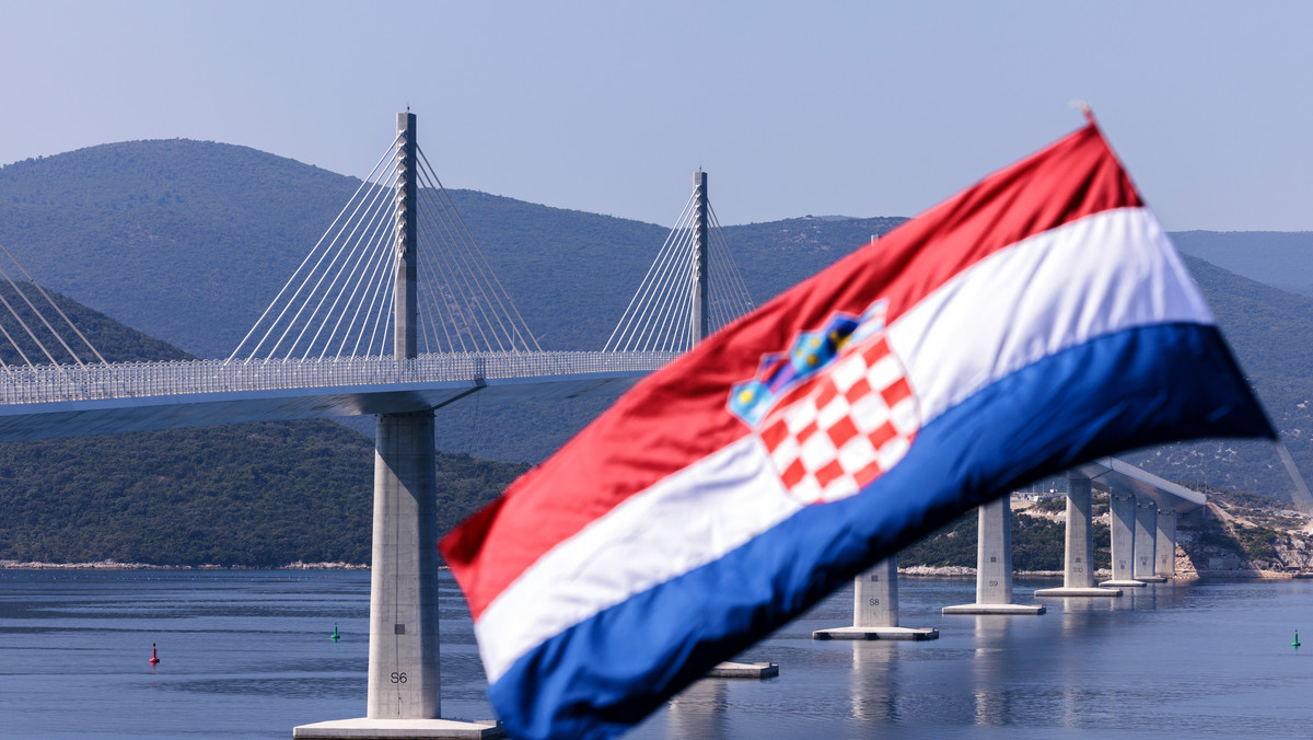 W Chorwacji otwarto most na Półwysep Pelješac