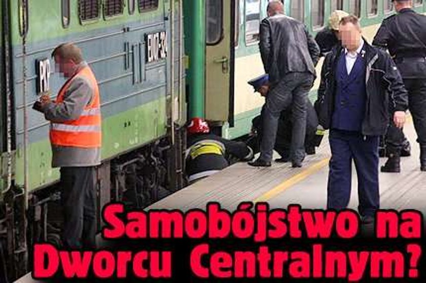 Samobójstwo na Dworcu Centralnym?