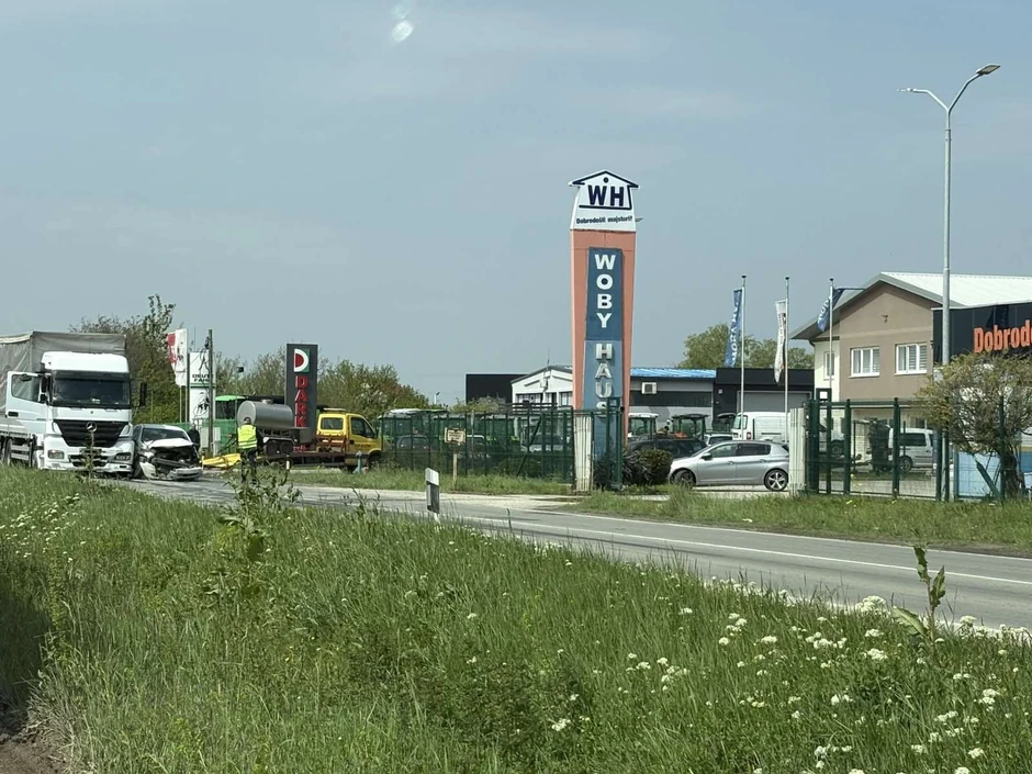 Saobraćajna nesreća na Rumenačkom putu 