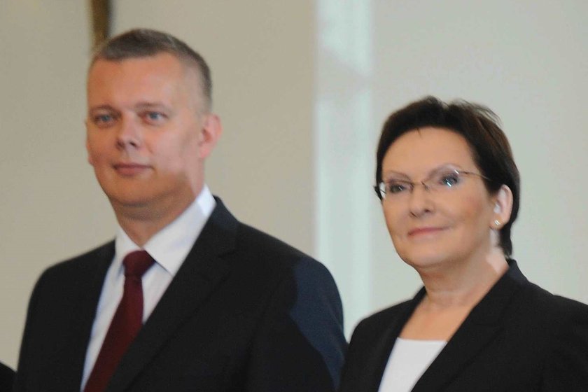 Tomasz Siemoniak i Ewa Kopacz