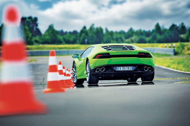 Lamborghini Huracan - Adrenalina i prędkość są zielone