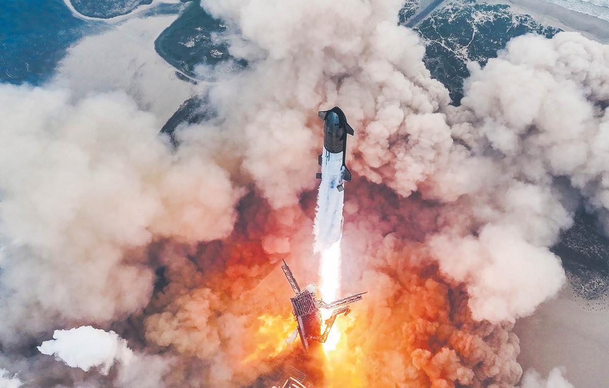 Czwarty test rakiety Starship SpaceX, 6 czerwca 2024 r.