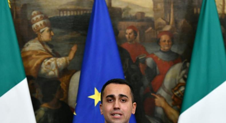 The EU should sanction France and all countries like France that impoverish Africa and make these people leave, because Africans should be in Africa, not at the bottom of the Mediterranean, Di Maio said