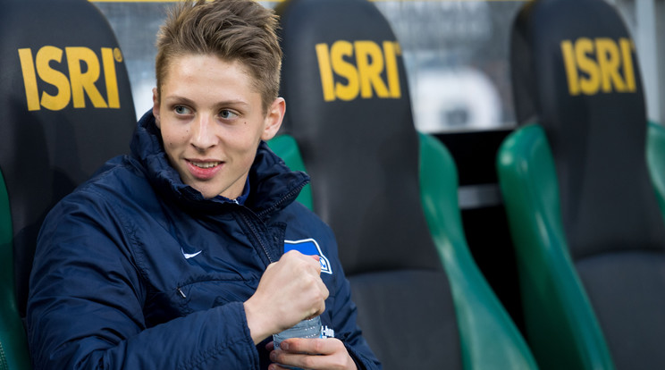 Dárdai Palkó már az U19-es között villog/Fotó: AFP