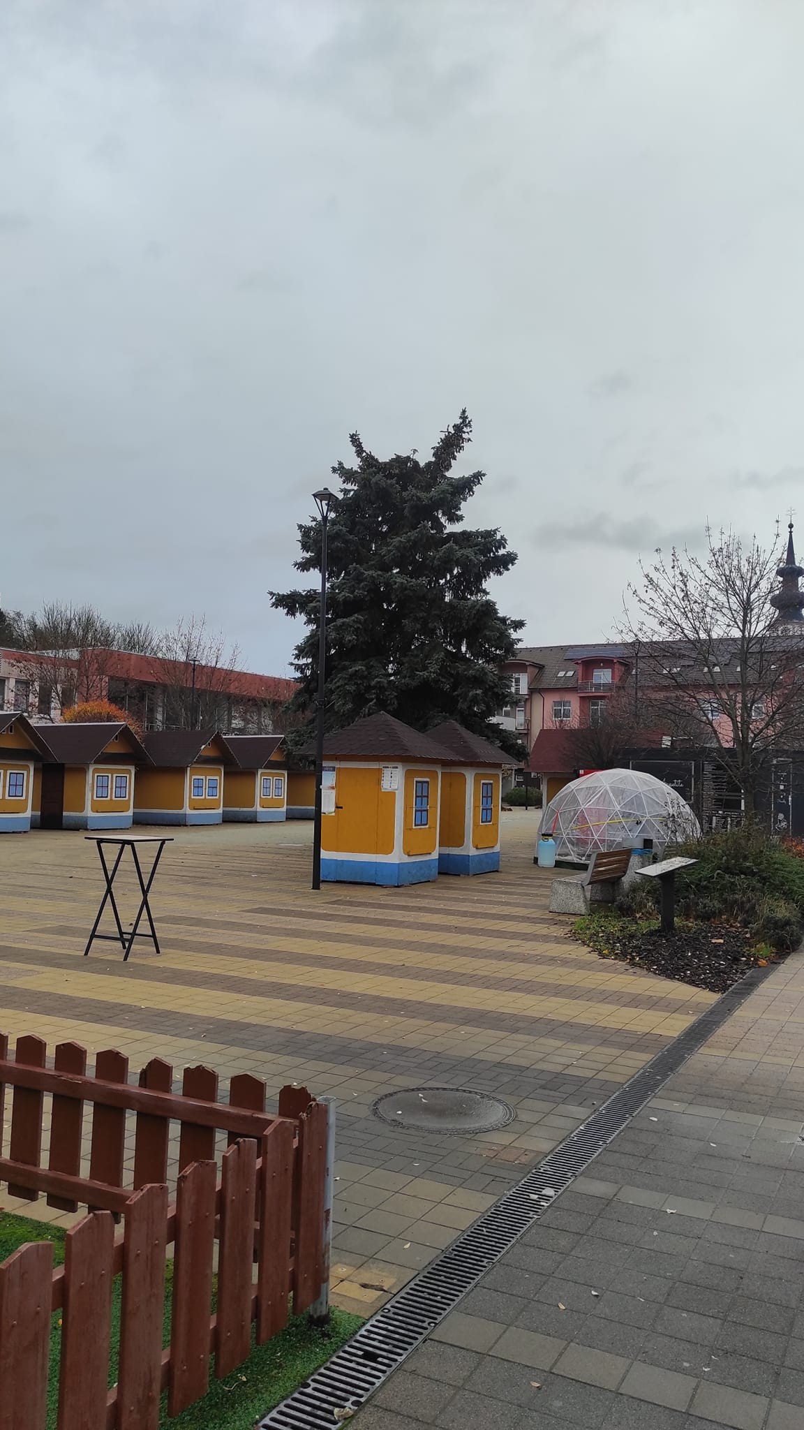 Vianočný stromček v Myjave rozdelil ľudí na dva tábory.